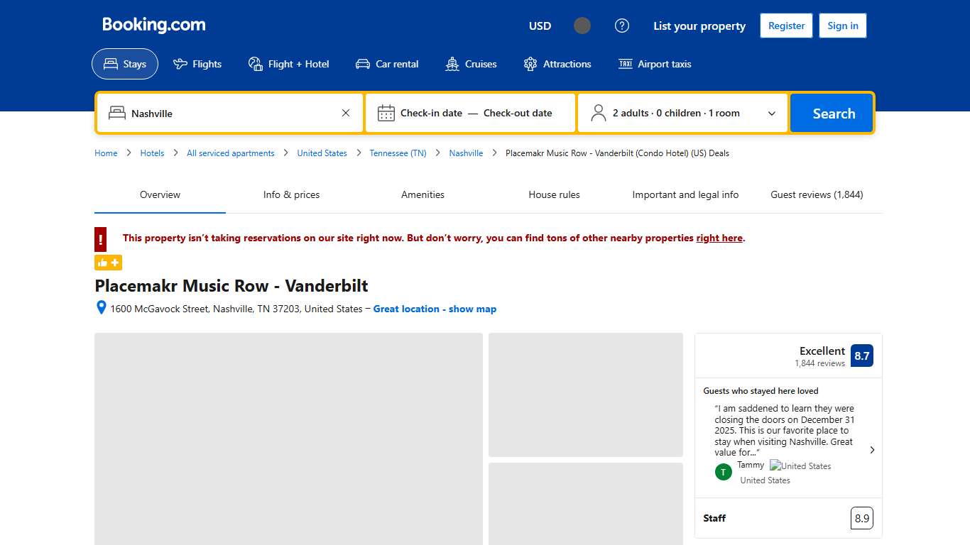 Placemakr Music Row - Vanderbilt, Nashville (updated prices 2026)
